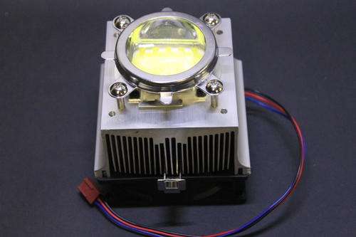 Heatsink & 12V Fan & Lens for 20-100W Led