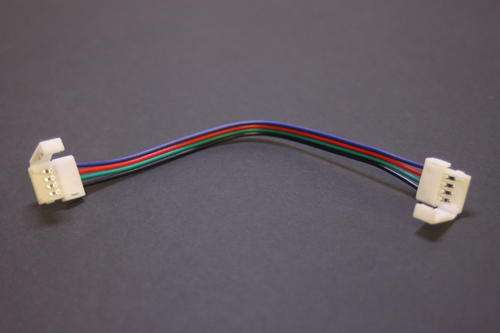 Connector Led Strip RGB 10mm (Clip on to Clip on)