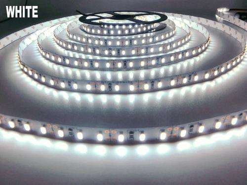 Led Flexible Strip 3014 120leds mtr Pure White Non-Waterproof