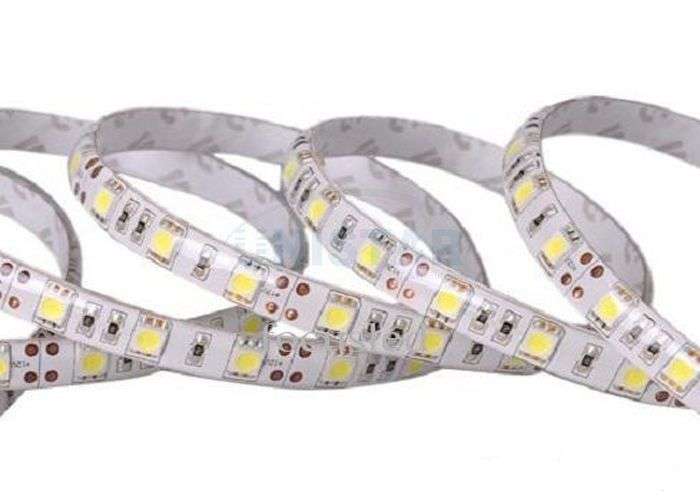 12V Led Strip Light 5050-Cool White-Waterproof-60 Led p/mtr-14.4W p/mtr-Price p/mtr