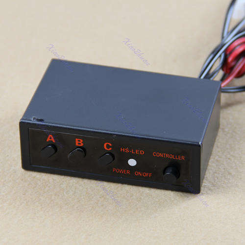 Car Truck 12V Vehicle Flashing Strobe Flash Warning Emergency box unit