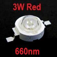 3W Led Deep Red 660nm **IN STOCK**