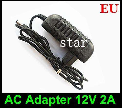Power Supply Adapter Plug 12V 2Amp