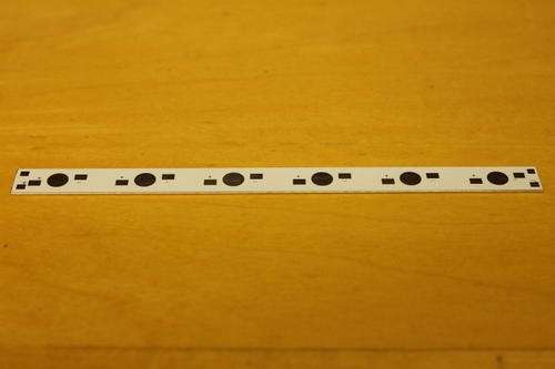 Led Printed Circuit Board Aluminium 150x11x1mm (6 Led)