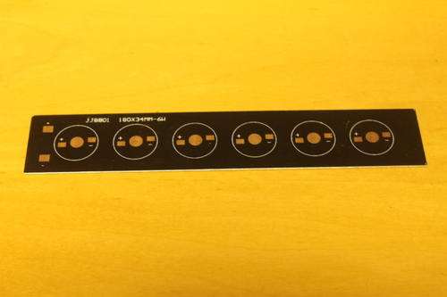 Led Printed Circuit Board Aluminium 180x34x1,5mm (6 Led)