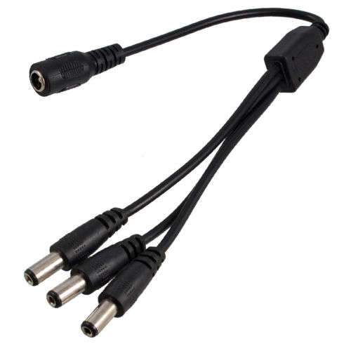DC Splitter 2.1mm (1xFe to 3xMale)