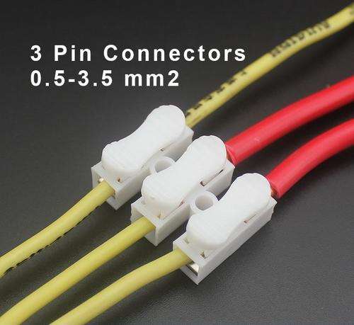 Push Down 3 Wire Terminal Connector **IN STOCK**