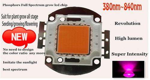 50W Led Full Spectrum Plant Grow Chip
