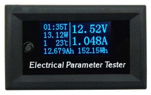 Voltmeter / Ammeter - Multifunction meter DC 0-33V/ 0-3A