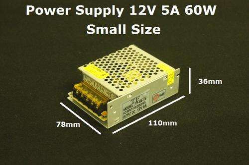 Power Supply Box 12V 5A 60W (Small Size) **IN STOCK**
