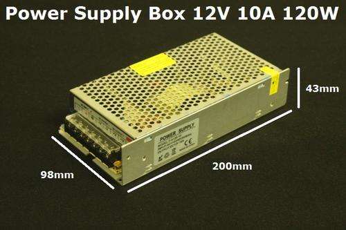 Power Supply Box 12V 10A 120W