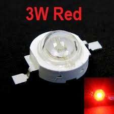3W Led Red 620-625nm