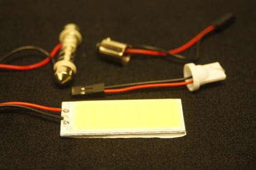 Car Led White Cob Interior Light (50x20mm) 3W 36 Chip