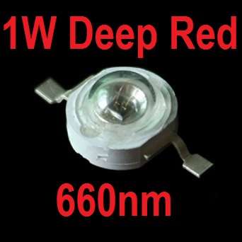 1W Led Deep Red 660nm **IN STOCK**