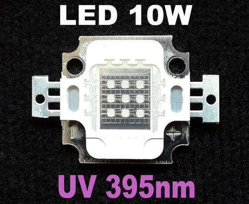 10W Led UV Ultraviolet 395-405nm (9-12V/ 900mA) **IN STOCK**