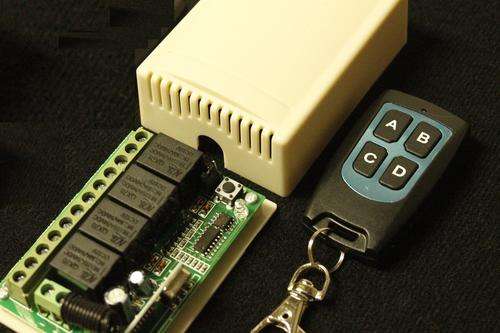 Remote Control Relay Switch 4 channels DC 12V & 1 Remote