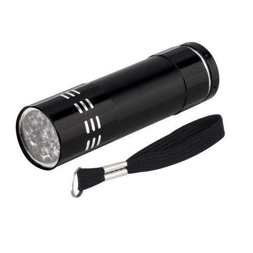 9 LED UV Flashlight Aluminum