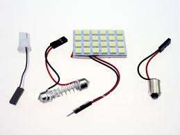 Car Led Panel Interior Light 5050 24 Led