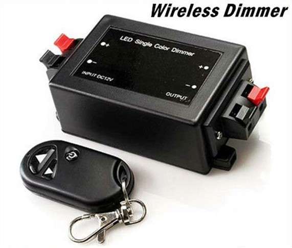 Dimmer with Remote 12-24V (0-8A)