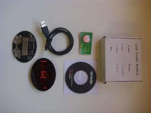 LED Badge Promotional / programmable