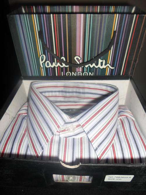 Men's PAUL SMITH Formal Long Sleeves Shirt ( XXL)