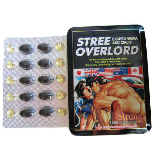 Stree Overlord Male Enhancer 12800mg 10 Tablets & 10 Capsules