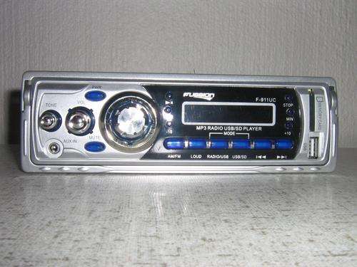 FUSSION CAR MP3 RADIO/USB/SD PLAYER-BRAND NEW-late entry