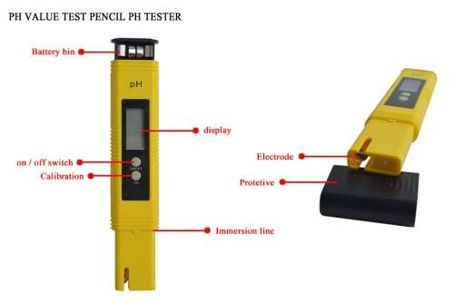 LOCAL STOCK -  Digital PH Meter High Accuracy Water Tester with 0-14 PH Measurement Range