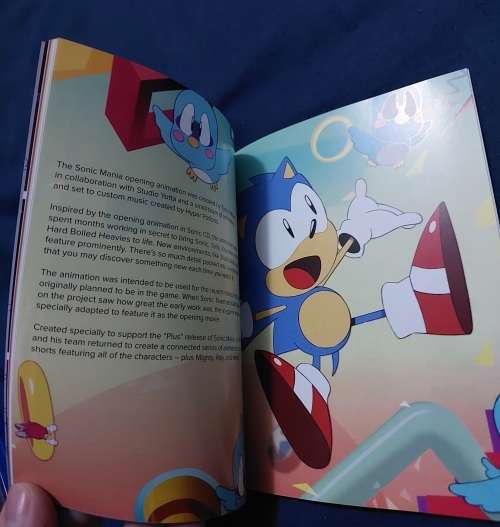 Gaming - Sonic Mania - The art of Sonic Mania book