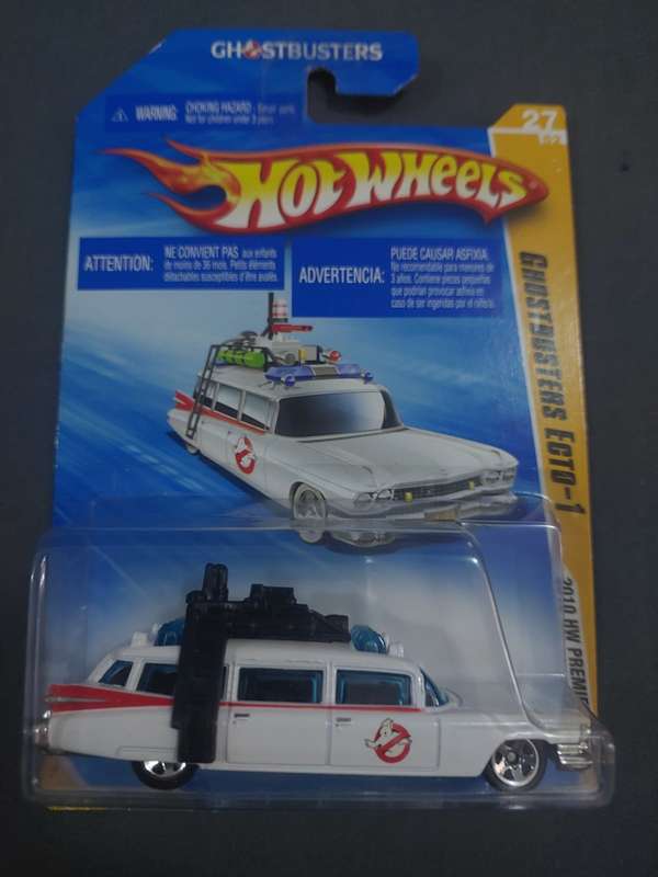 hHOT WHEELS GHOSTBUSTERS ECTO1 (First Edition)