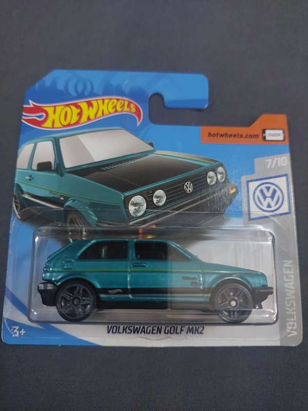 HOT WHEELS VOLKSWAGEN GOLF MK2
