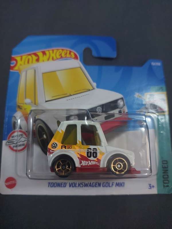 HOT WHEELS TOONED VOLKSWAGEN GOLF MK1