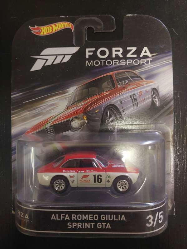HOT WHEELS - RETRO - ALFA ROMEO GIULIA SPRINT Real Riders