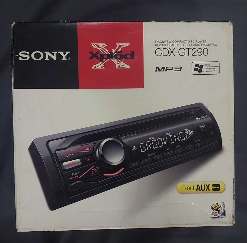 SONY EXPLOD RADIO FRONTLOADER