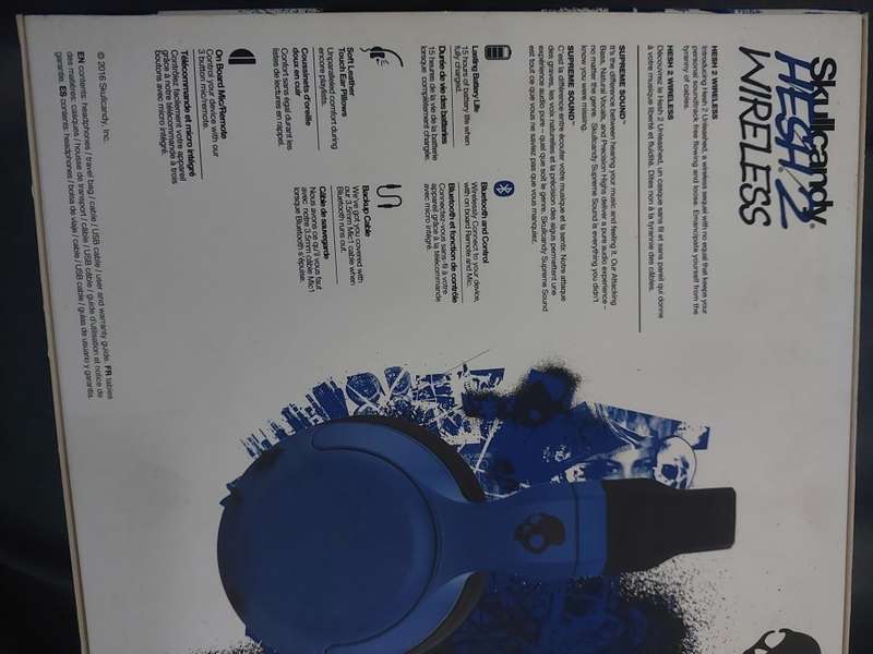 SKULLCANDY HESH2 WIRELESS (sealed)