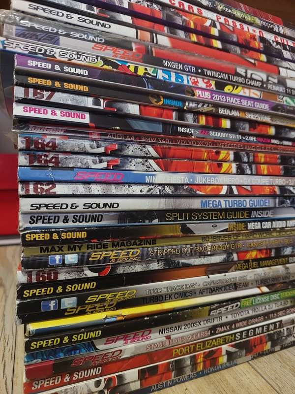 SPEED & SOUND MAGAZINES (36)