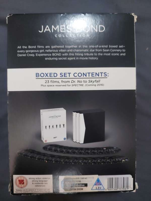 JAMES BOND DVD COLLECTION (all 23 movies)
