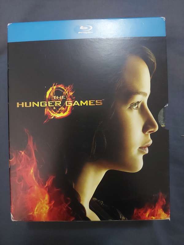 BLURAY THE HUNGER GAMES SET