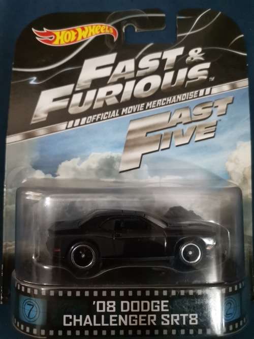 HW Retro - '08 Dodge Challenger SRT8 (Fast & Furious) Real Riders