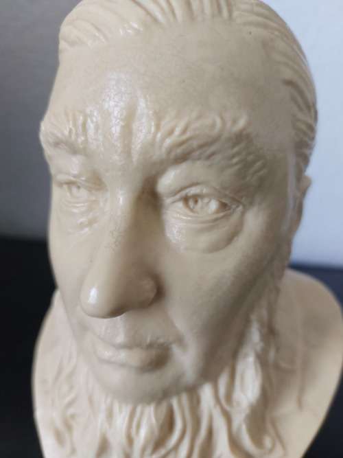 Paul Kruger Bust! Great Condition! Stamped C. Steynberg 1945 on back! R1 Start!