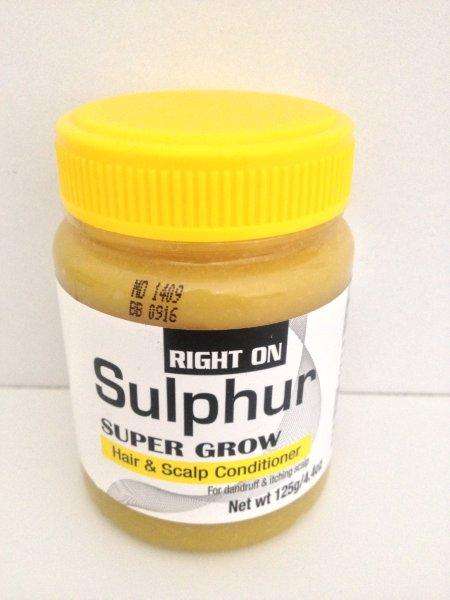 Right On Sulphur Super Grow Hair & Scalp Conditioner â For dandruff and itching scalp