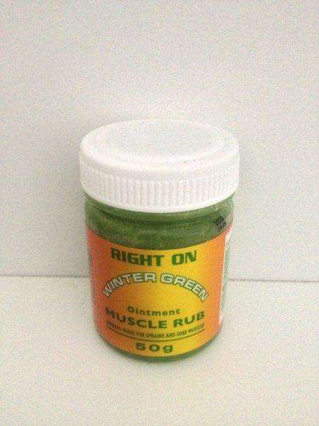 Right On Winter Green Muscle Rub Ointment