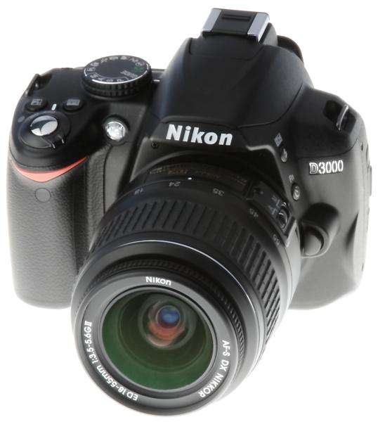 Nikon D3000 10 Mpixel DSLR kit incl. 18-55mm zoom lens
