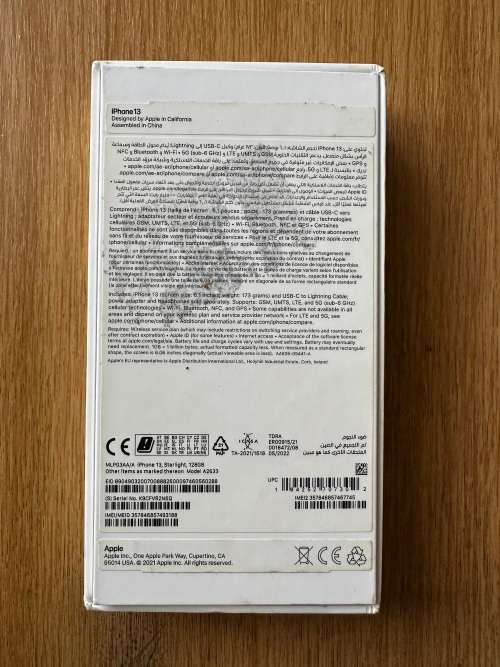 iphone 13 starlight