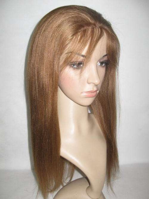 16 Inch Straight Brazilian Hair Wig