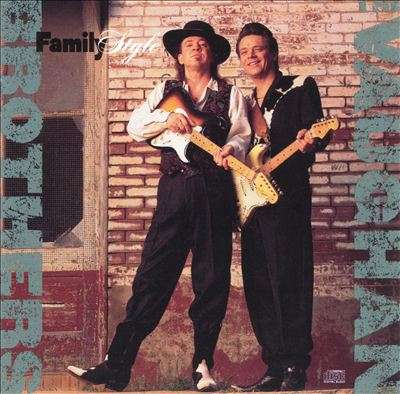 The Vaughan Brothers "Family Style" 1990 KSF 3345 CBS USA Press