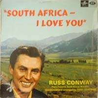 Russ Conway "South Africa I love you" " LP . JSX 11090 1967 COLUMBIA
