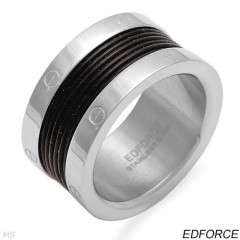 Attractive Gents Ring Stainless steel. Total item weight 10.9g - Size 11