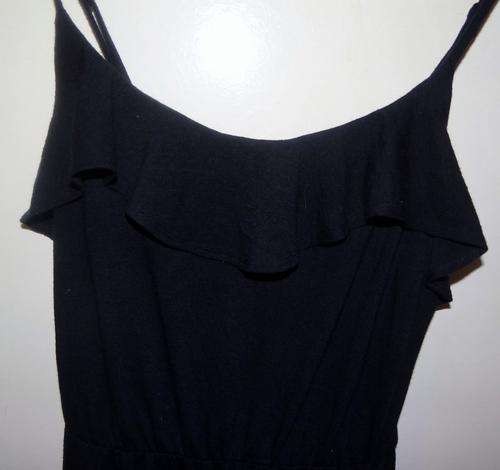 Black casual dress