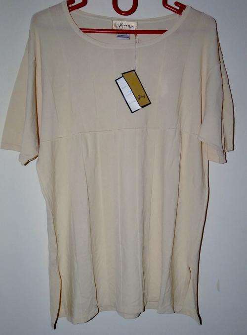 Cream top size XL /XXL "Jenny"